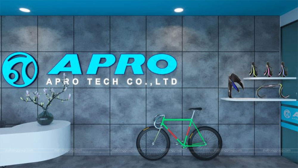 thiết kế showroom xe đạp thể thao APRO II 3